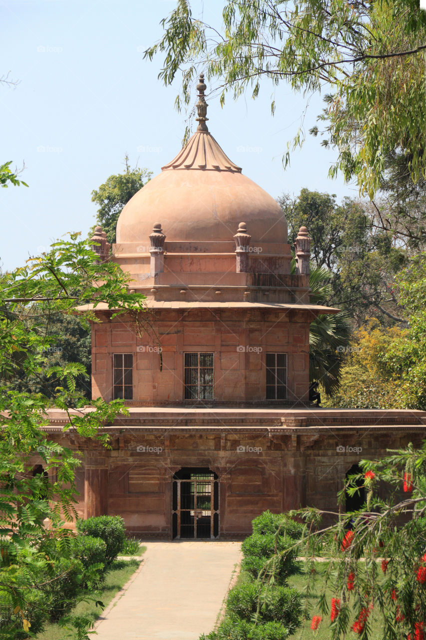 Old building in allahabad, uttar Pradesh, India