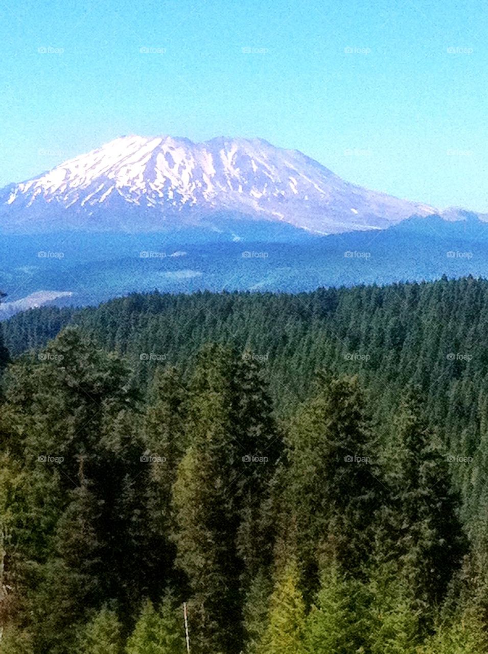 Mount St Helens. Mount Saint Helens Washington State
