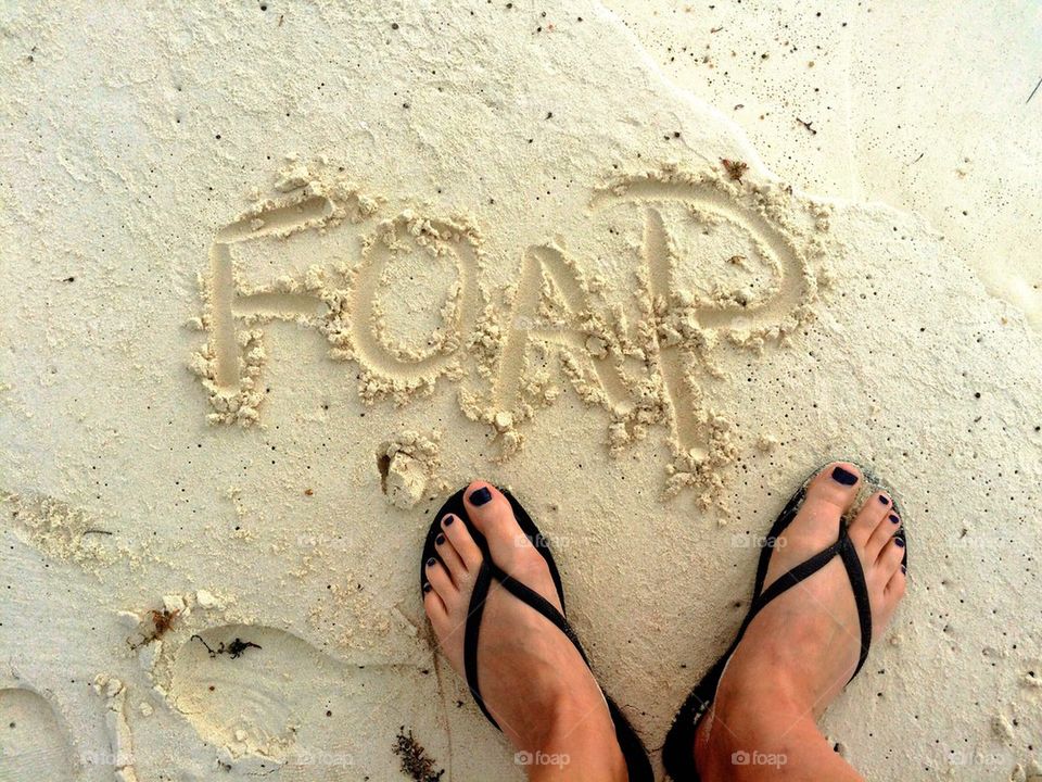 Beach feet