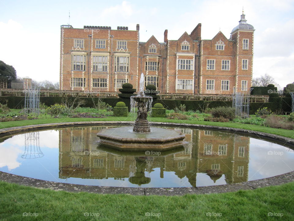 Architecture, Fountain, Water, Castle, No Person