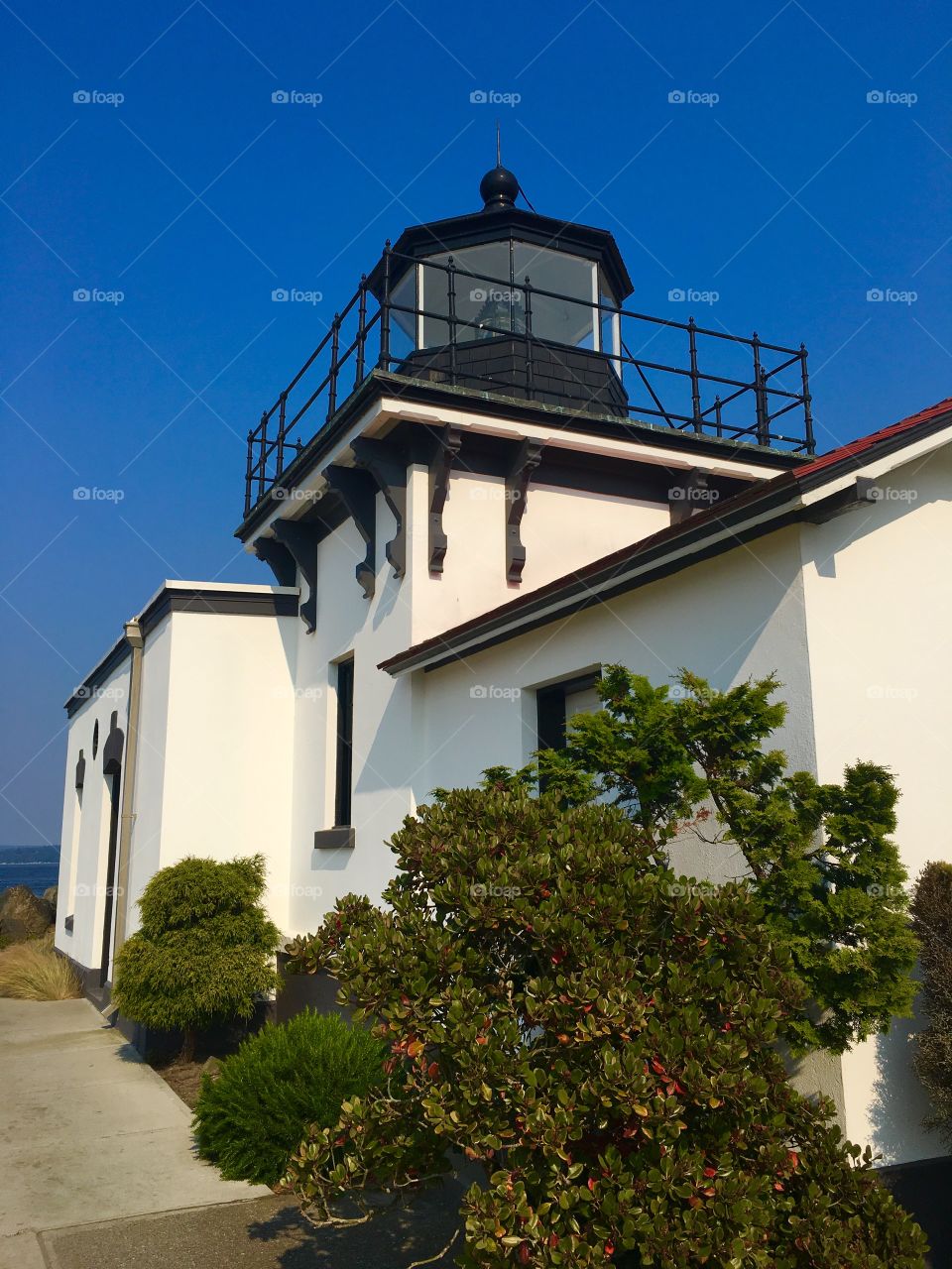 Point No Point Lighthouse, Hansville, Kitsap Peninsula, Washington State 