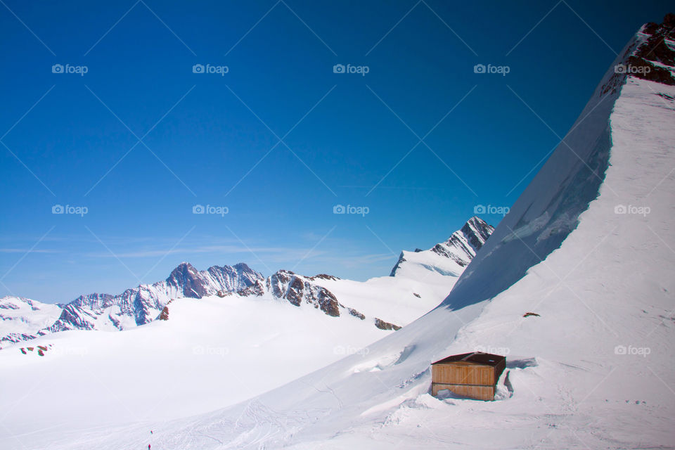 snow landscape travel house by cmosphotos