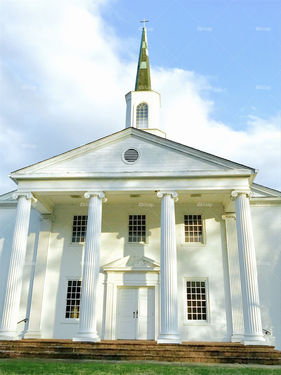 Front of White Church 