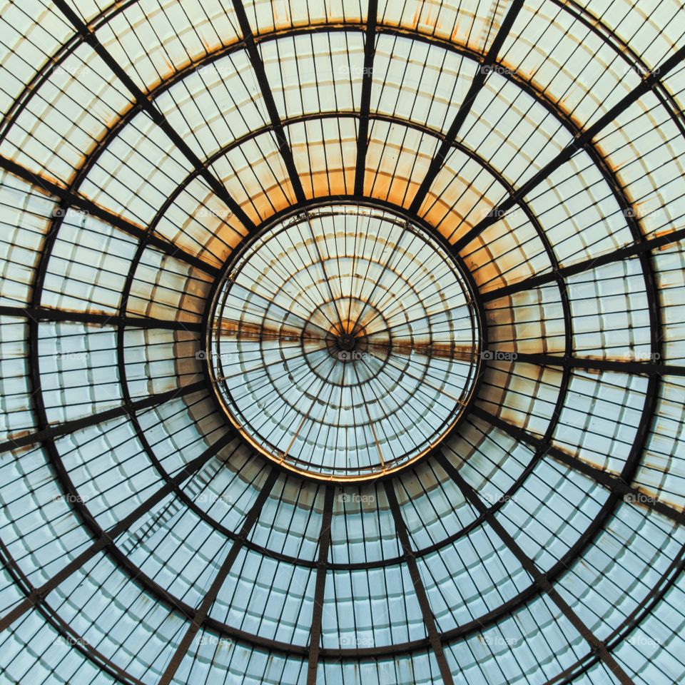 Milan glass ceiling 