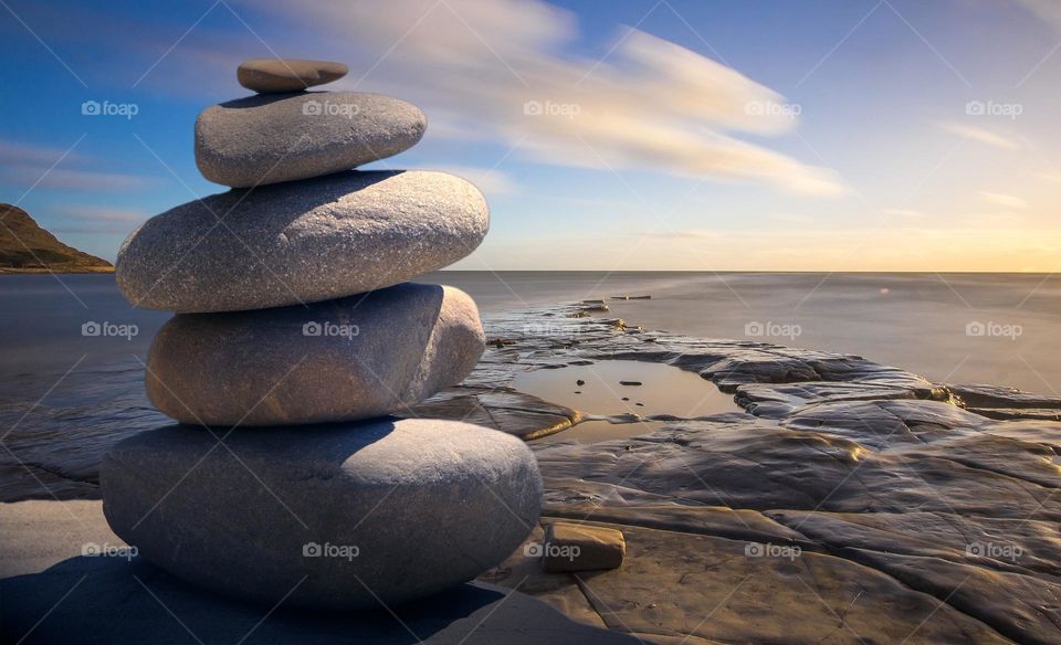 Stacked of Stones Outdoor