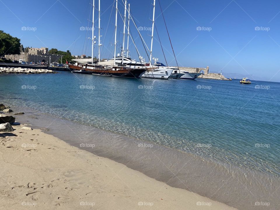 Harbour tranquil, Greece