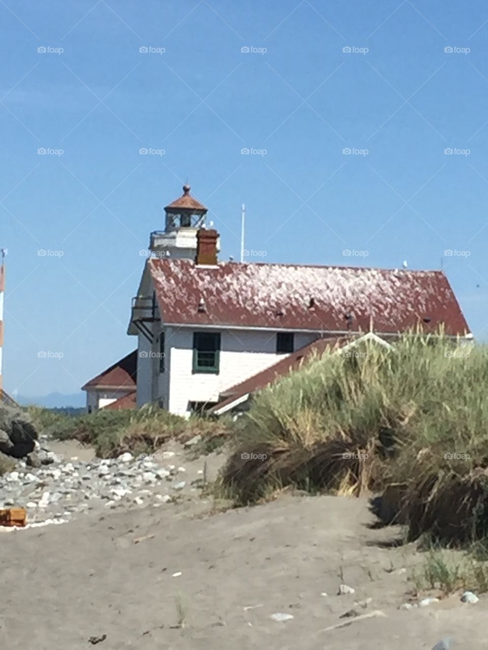 Lighthouse Washington coast