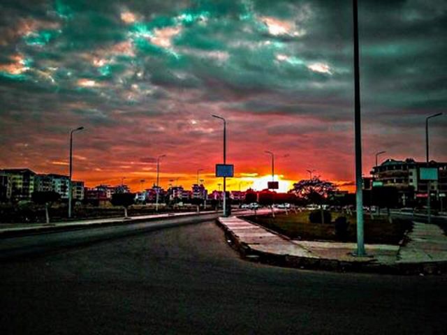 The sun