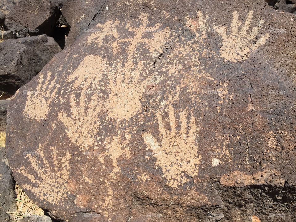 Hands - Petroglyph