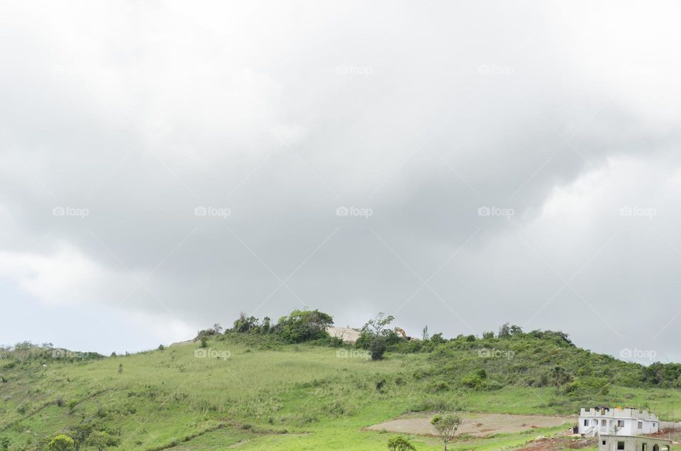 Clouds Above The Hill