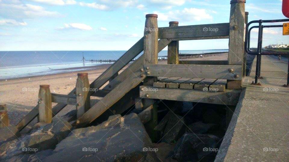 Steps to the sea