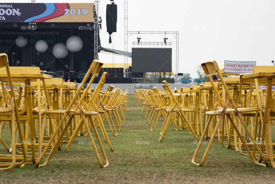 Out door party chairs