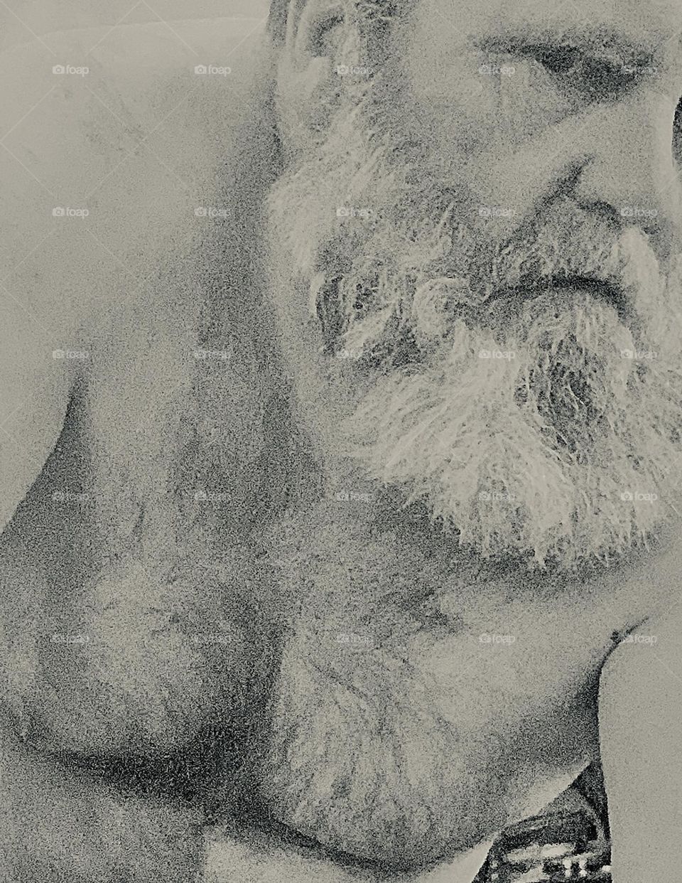 Fuzzy black and white 