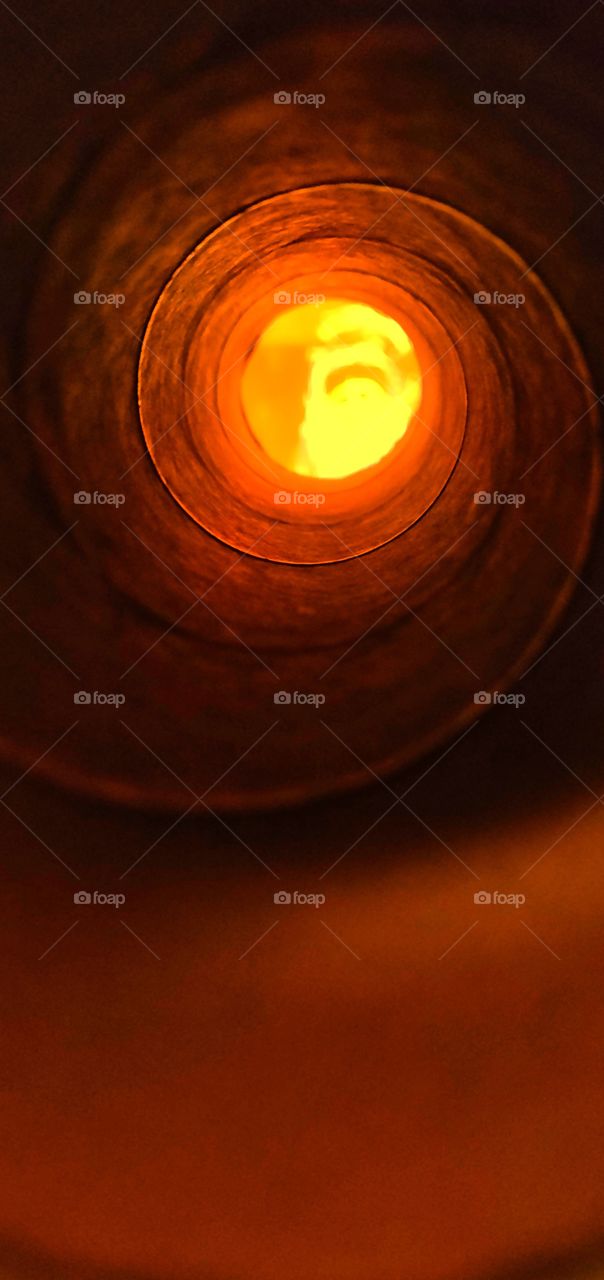 Spooky Red Light @The End Of Tunnel