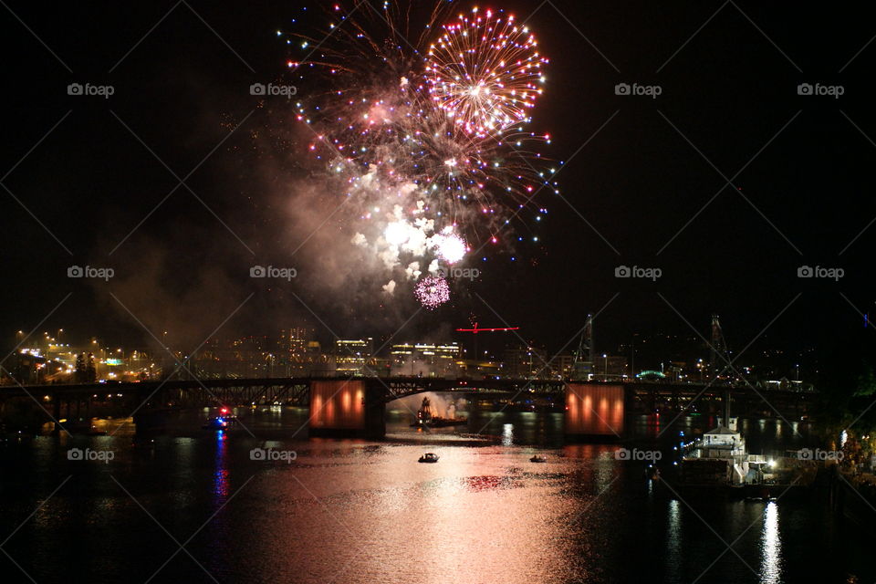 rose city fireworks