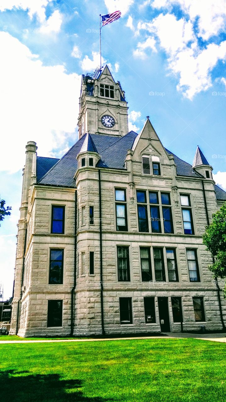 Filtered Historic Courthouse