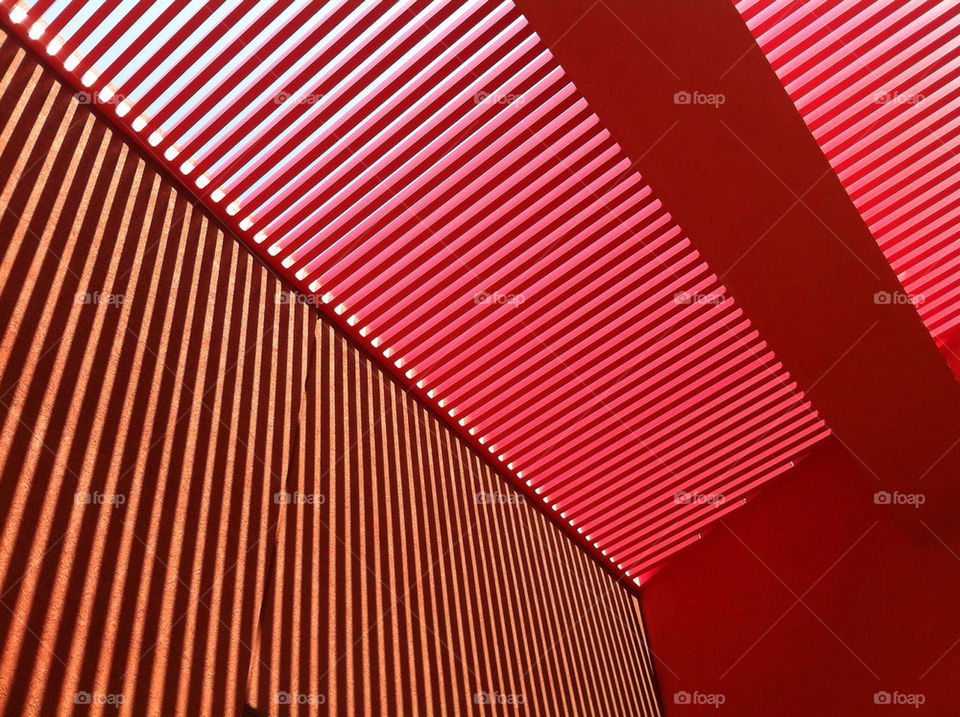 china lines architecture sunlight by adub