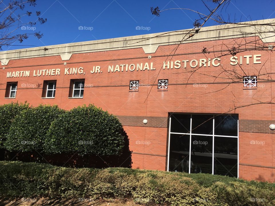 MLK jr national historic site