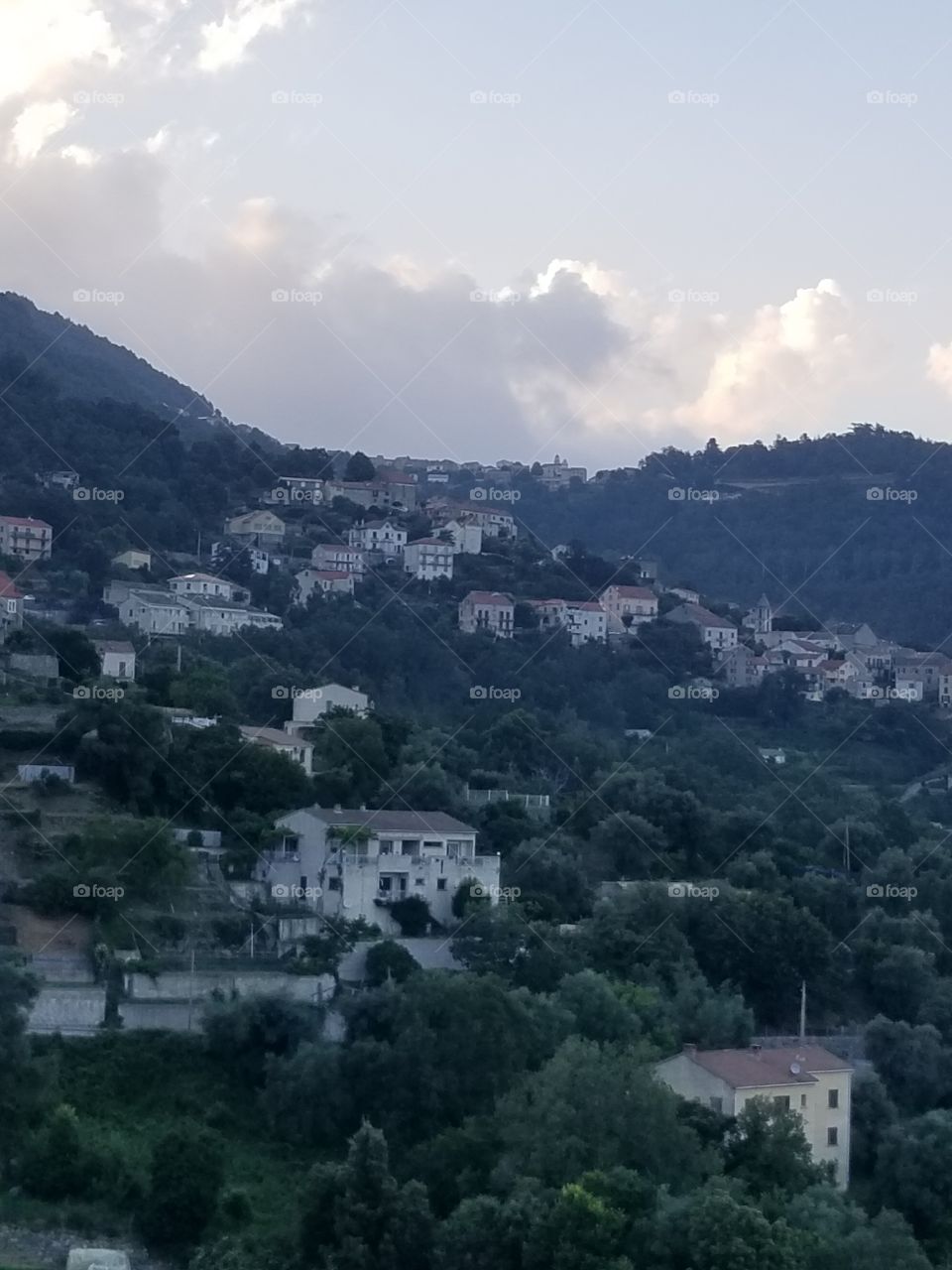 Corsican Mountain Town