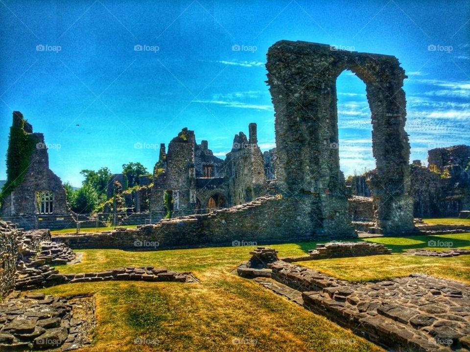 Neath Abbey ruins, Neath, South Wales (Summer 2018)