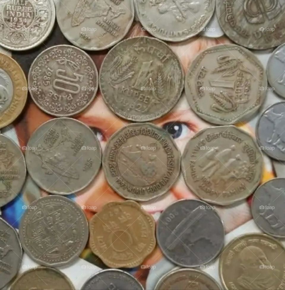 september 11, 2023  These are some coins of Indian currency.