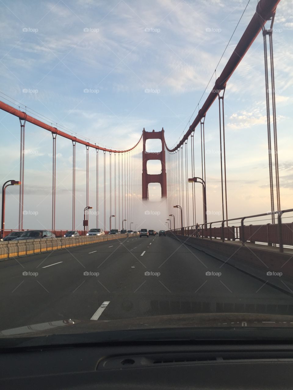 Fog on Golden Gate