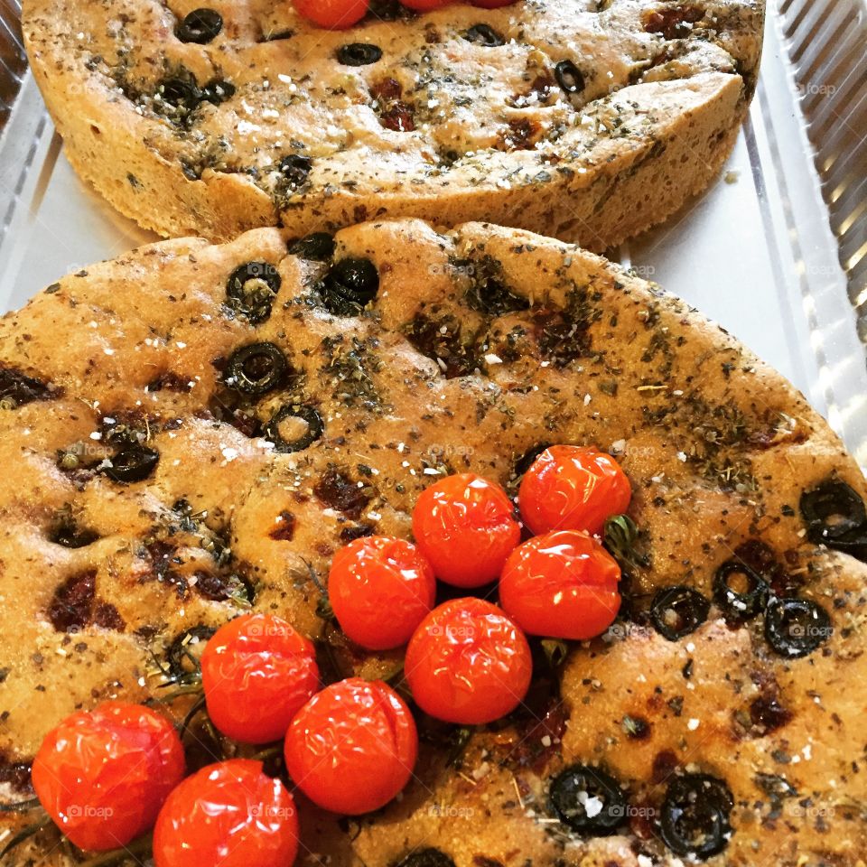 Focaccia bread 