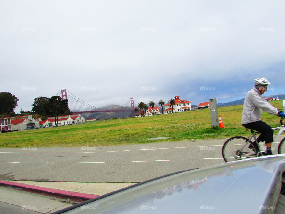 Road view of landscape
