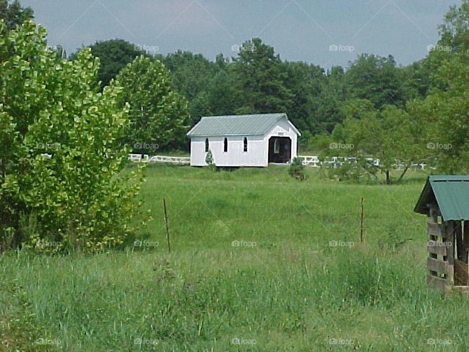 old covered bridge
