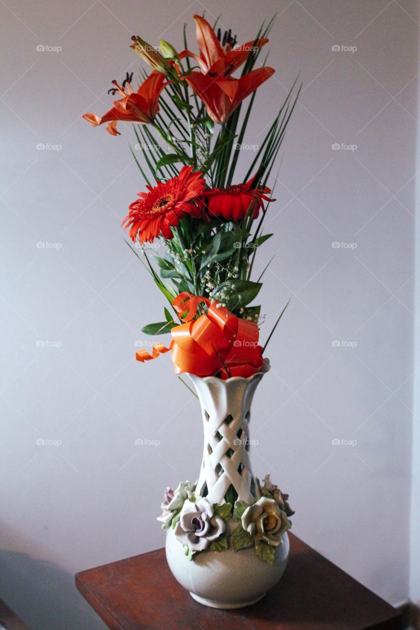 Flower in vase