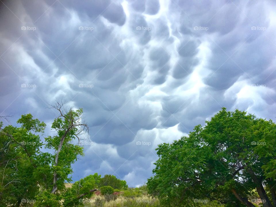 Rolling clouds 