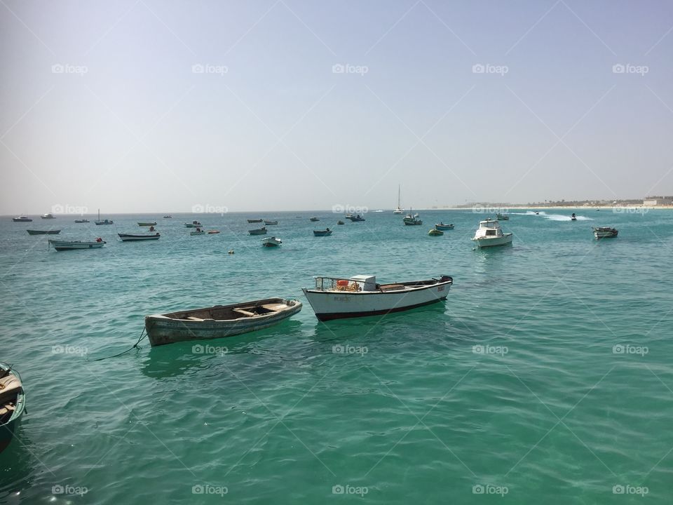 By the sea at Cape Verde