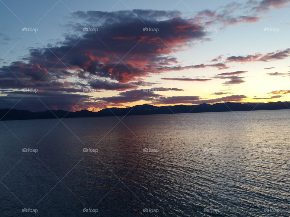 Sunset, Water, Landscape, Dawn, Lake