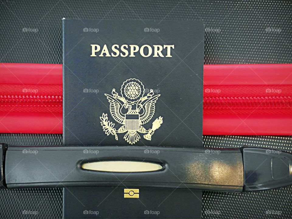 Passport and Suitcase