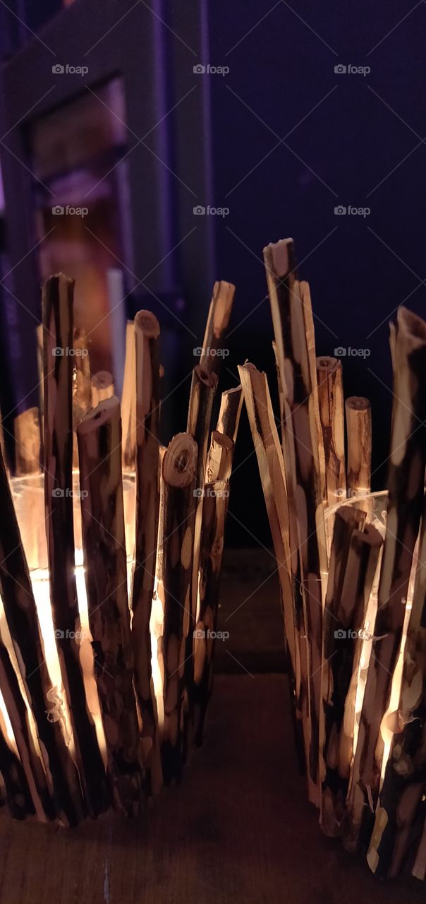 DIY Tealight Holder /Branches