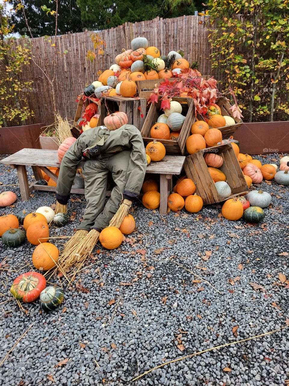 Tivoli park in halloween clothes