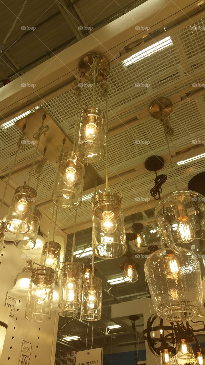 Lamp, Light, Illuminated, Indoors, Architecture