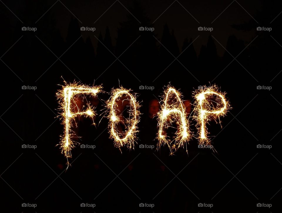 foap in sparklers