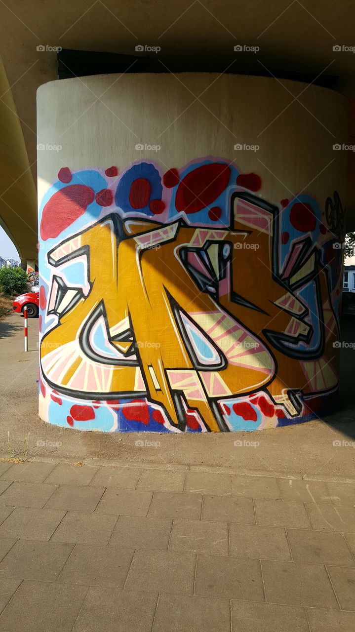 Graffiti wall colors Art colorfull