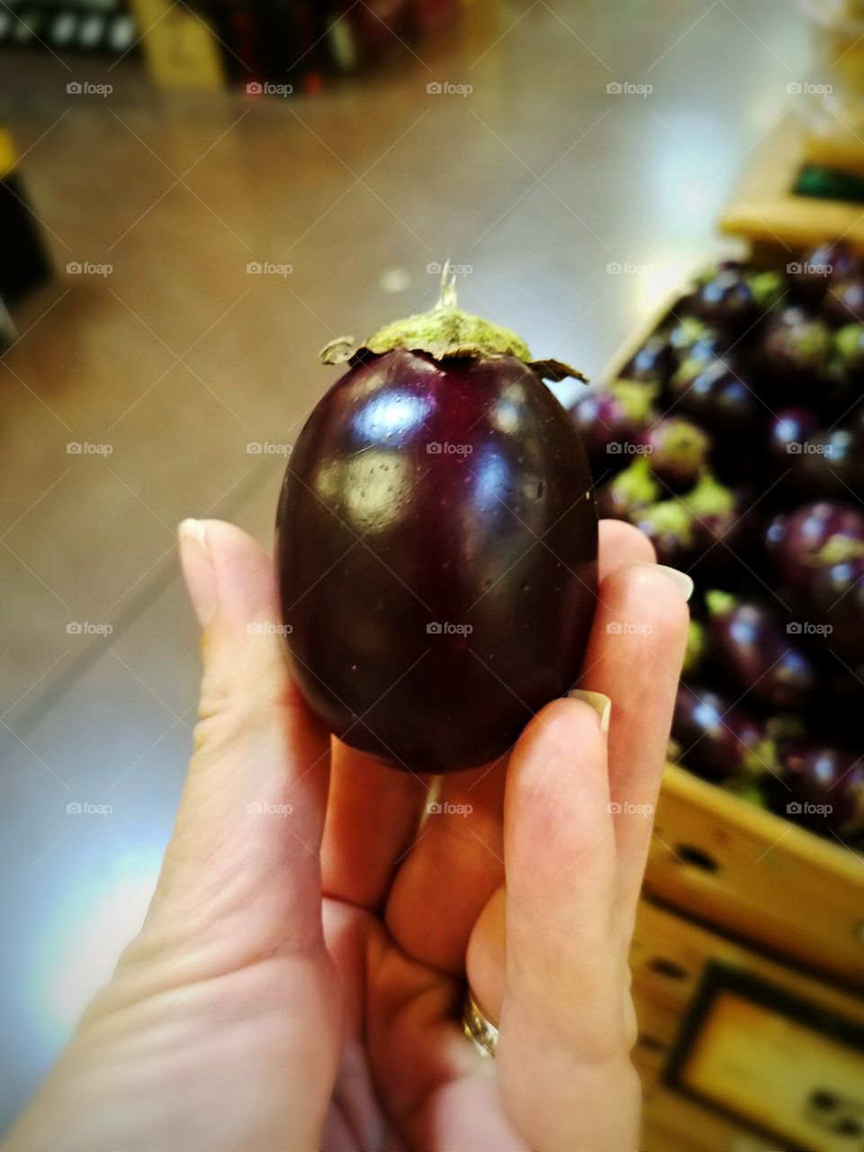 Mini Italian eggplant
