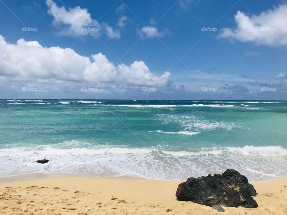 Hawaiian beach