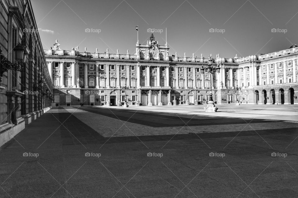 Royal Palace. Royal Palace, Madrid, Spain.