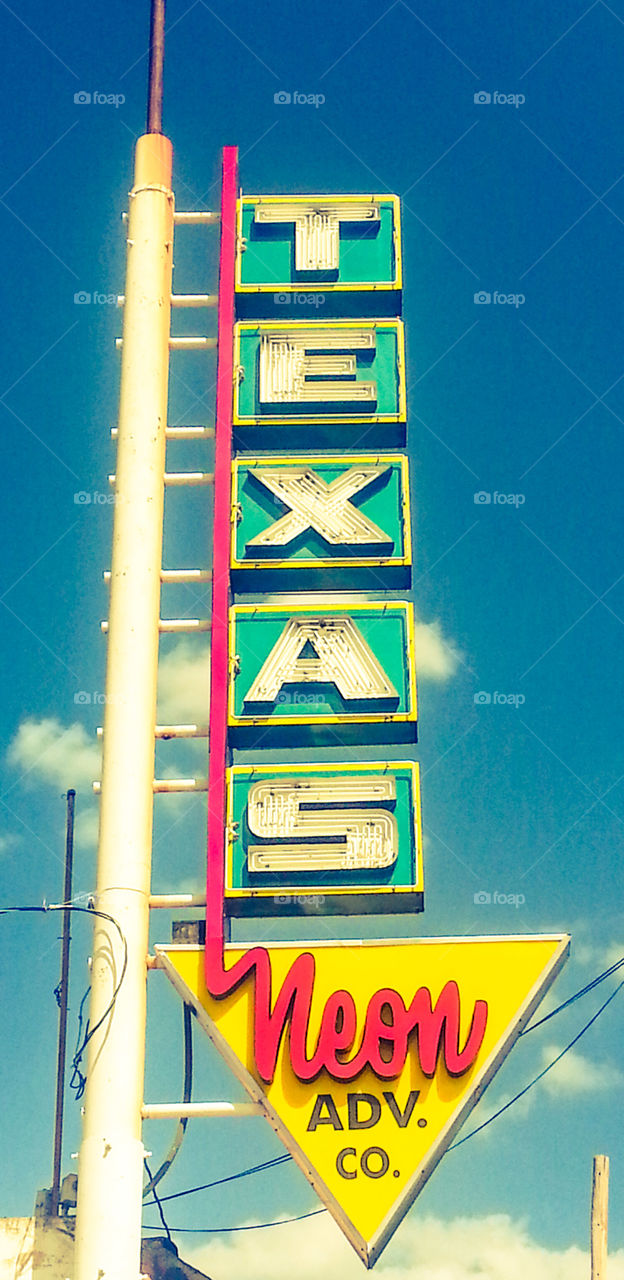 Retro Texas Neon