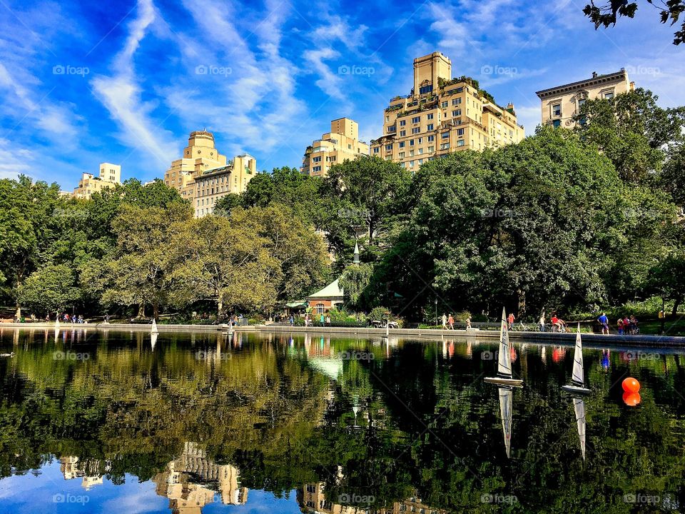 Central Park Sailboats, Upper East Side, New York City