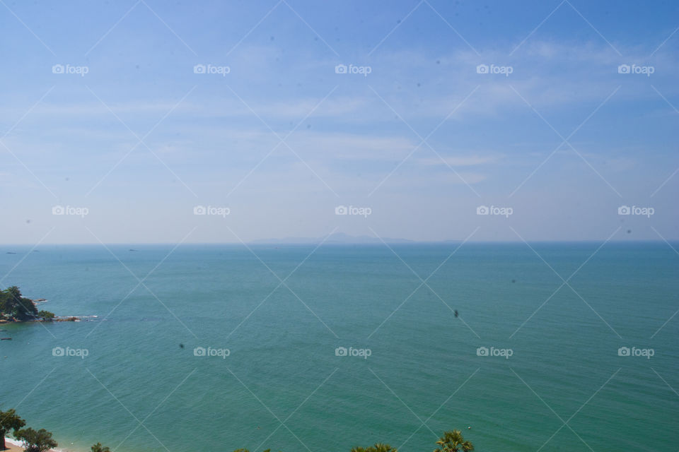 THE PANORAMIC VIEW OF PATTAYA THAILAND