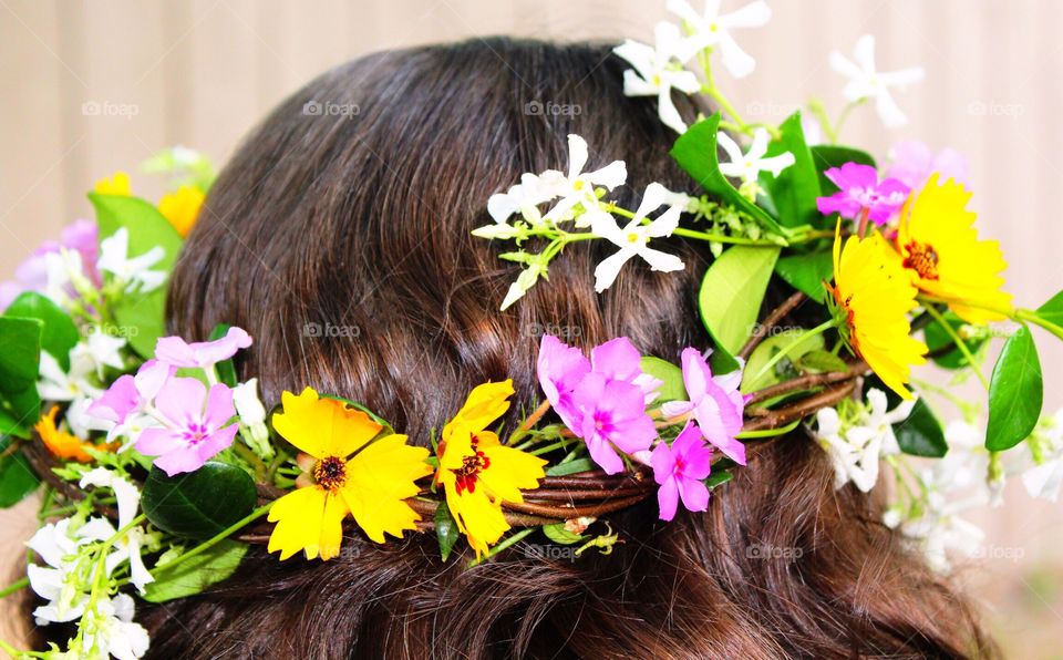 Wildflower crown