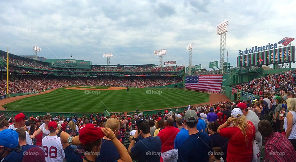 Fenway on the fourth 