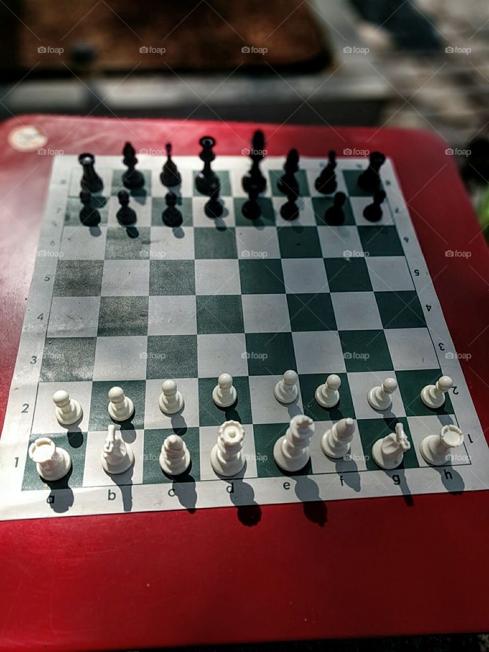 Chess shadows