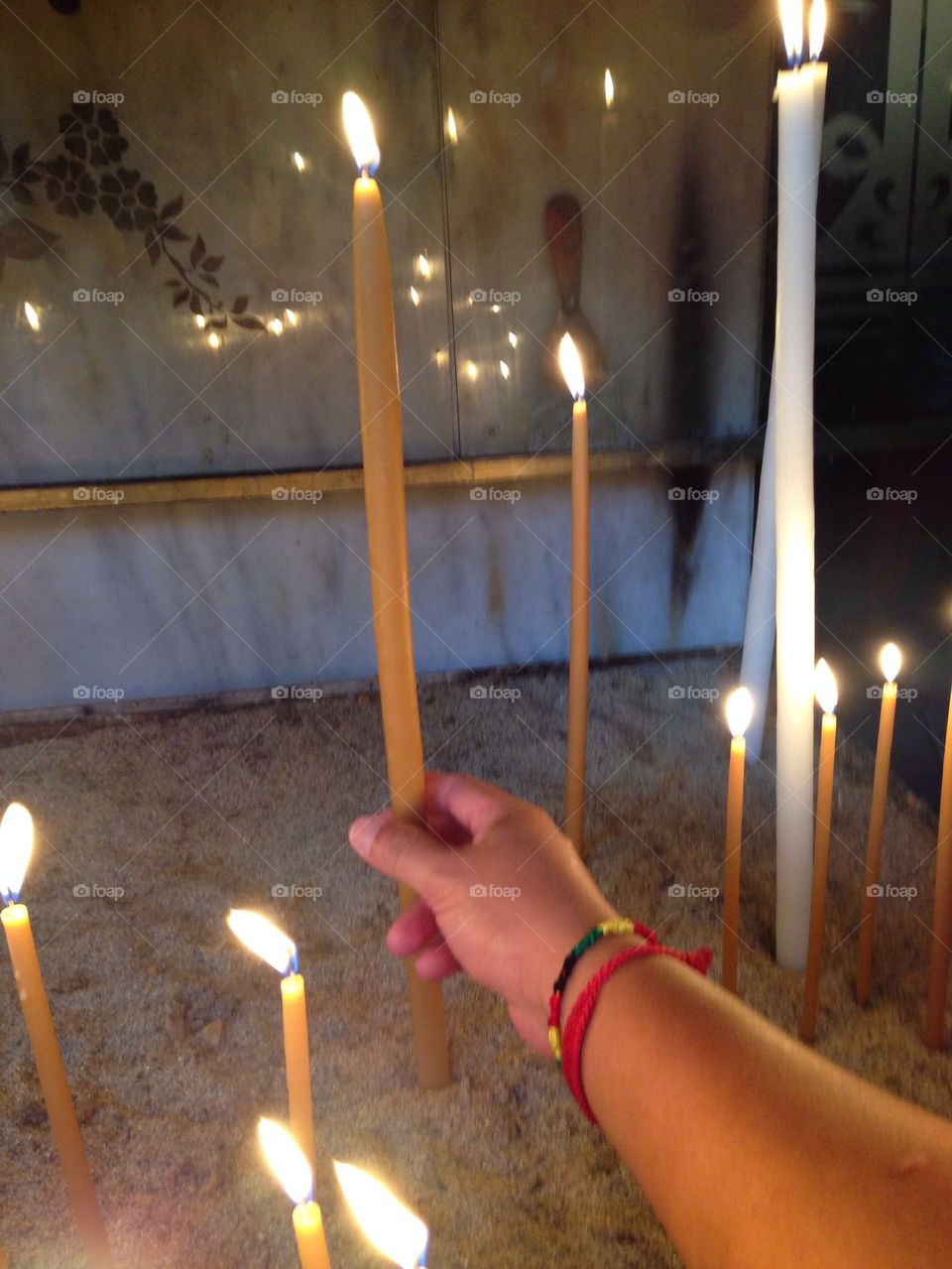 Prayer candle