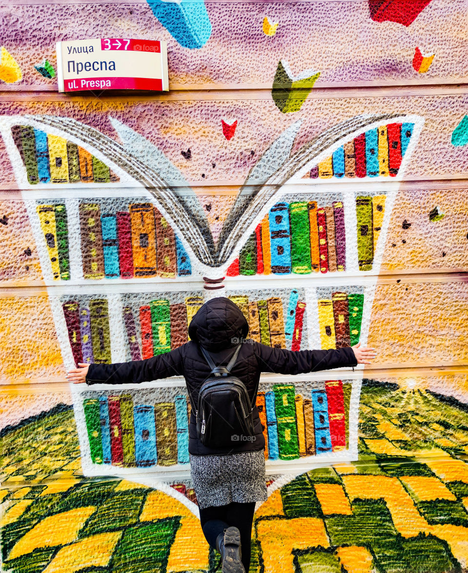 Street art for book lovers